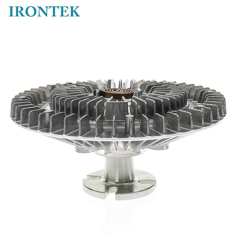 IRONTEK 2733 Engine Cooling Fan Clutch fits Ford E-150/E-250/E-350/F-150/F-250/F-350 1982-1986 Mercury Capri, 1983-1995 Ford Mustang, 1984-1986 Ford LTD, 1988-1996 for Bronco Radiator Fan Clutch - Image 2